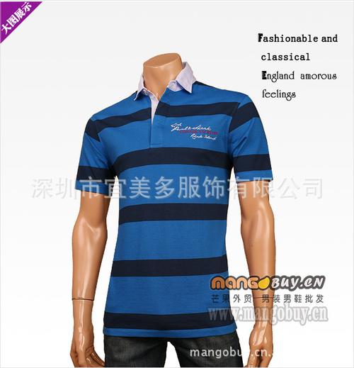 【芒果外貿(mào)男裝批發(fā)】今夏條紋速搭法則,讓時(shí)尚兇涌來(lái)襲!服裝服飾