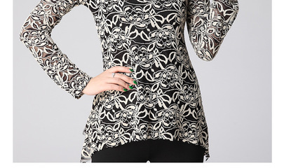 【廠家批發(fā)定做夏季新款女裝淘寶爆款最受顧客喜愛的長袖鏤空蕾絲衫】?jī)r(jià)格,廠家,圖片,女式襯衫,廈門市集美區(qū)捷森服裝廠-